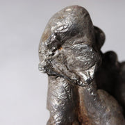 Unique Vintage Japanese Stainless Steel Suiseki Fantastic Rock Formation Stone16