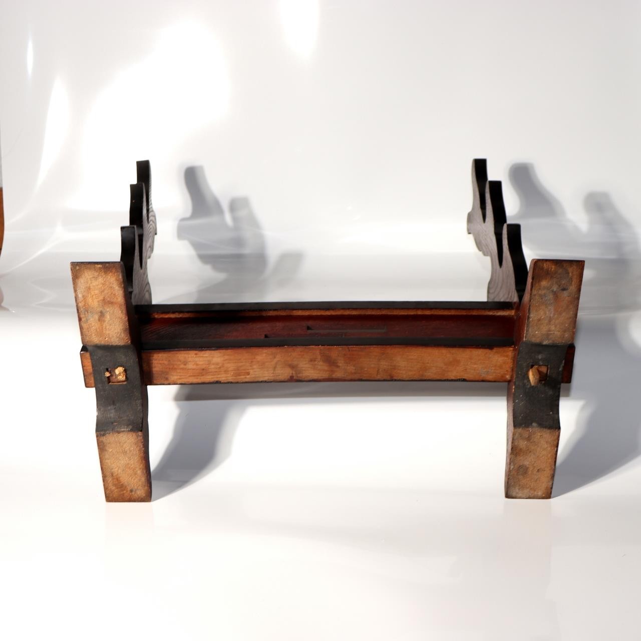 Japanese Vintage Wood Katana Sword Stand Rack 5-Tier Display Katanakake SWR3603