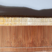 Japanese Vintage Woven Bamboo Ozashiki Sudare Misu Blinds Set of 2 VG4236
