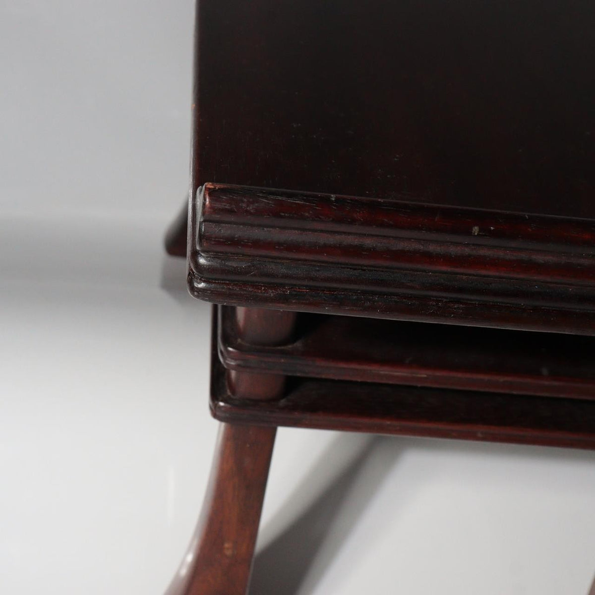 Vintage Japanese Hardwood Display Stand Daiza for Suiseki Bonsai WO67013