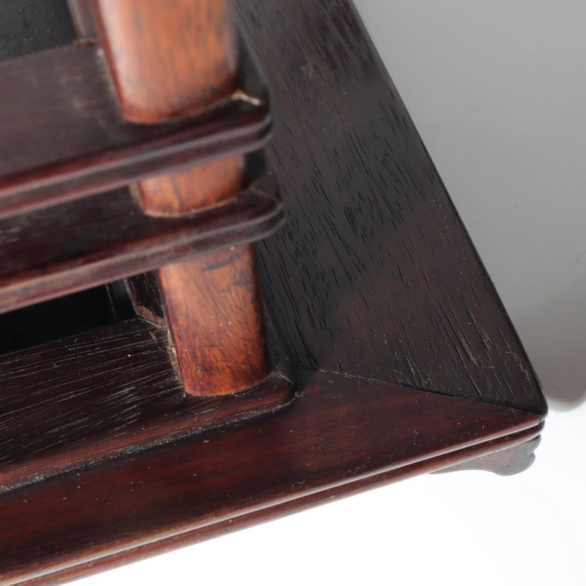 Vintage Japanese Hardwood Display Stand Daiza for Suiseki Bonsai WO6707
