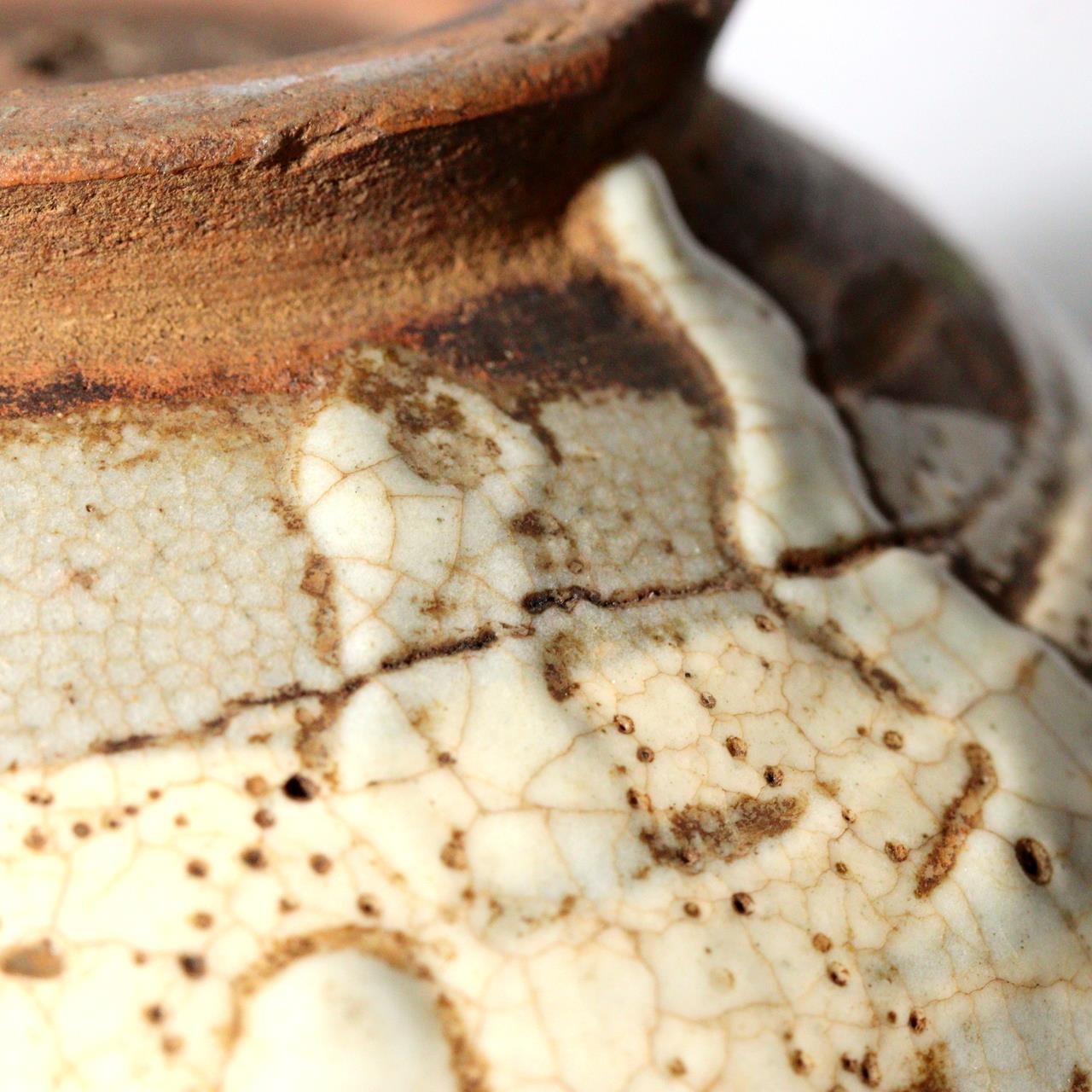 Antique Joseon Dynasty HakeMishima Natsuchawan Summer Tea Bowl  Original Box15