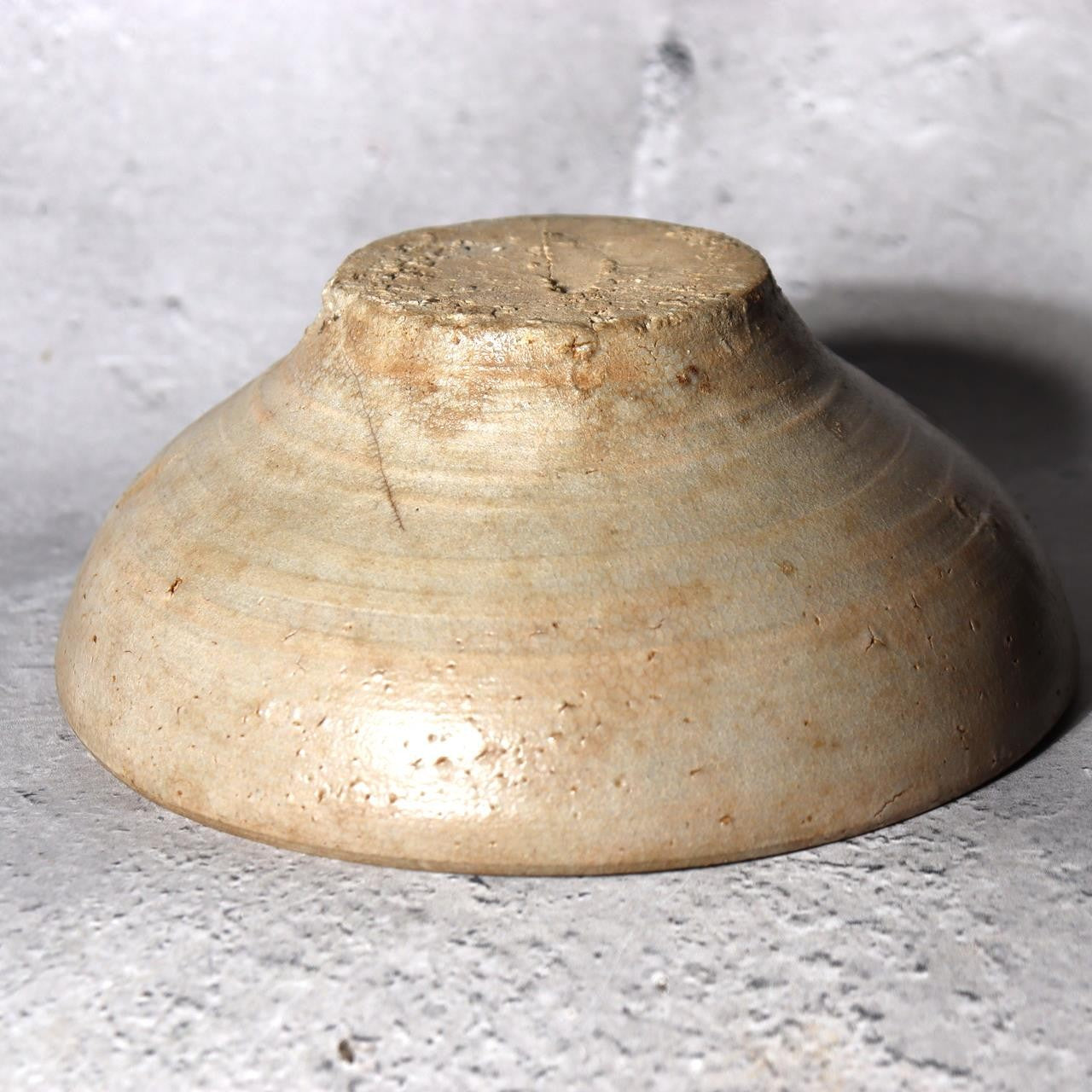Antique Joseon Dynasty Katade Tea Bowl Chawan  Hard Fired with Kintsugistyle2