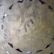 Japanese Brass Keko Buddhist Offering Tray Lotus Openwork Vintage to Antique6