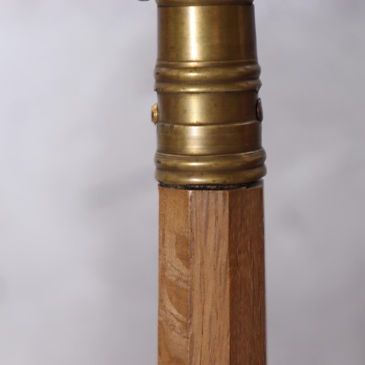 Japanese Buddhist Shakujo Sistrum Commemorative Inscription Senju-in Temple 38cm5