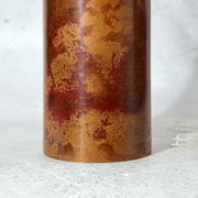 Japanese Takaoka Copperware Bronze Flower Vase Traditional Craft Shin BV77112