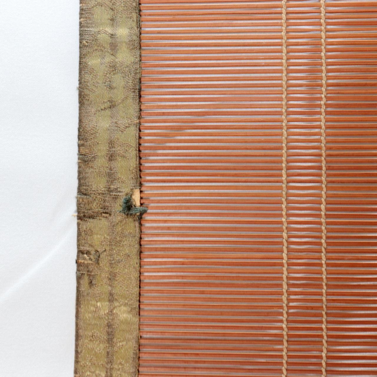 Vintage Japanese Bamboo Blind Sudare Room Divider Ozashiki VG4246