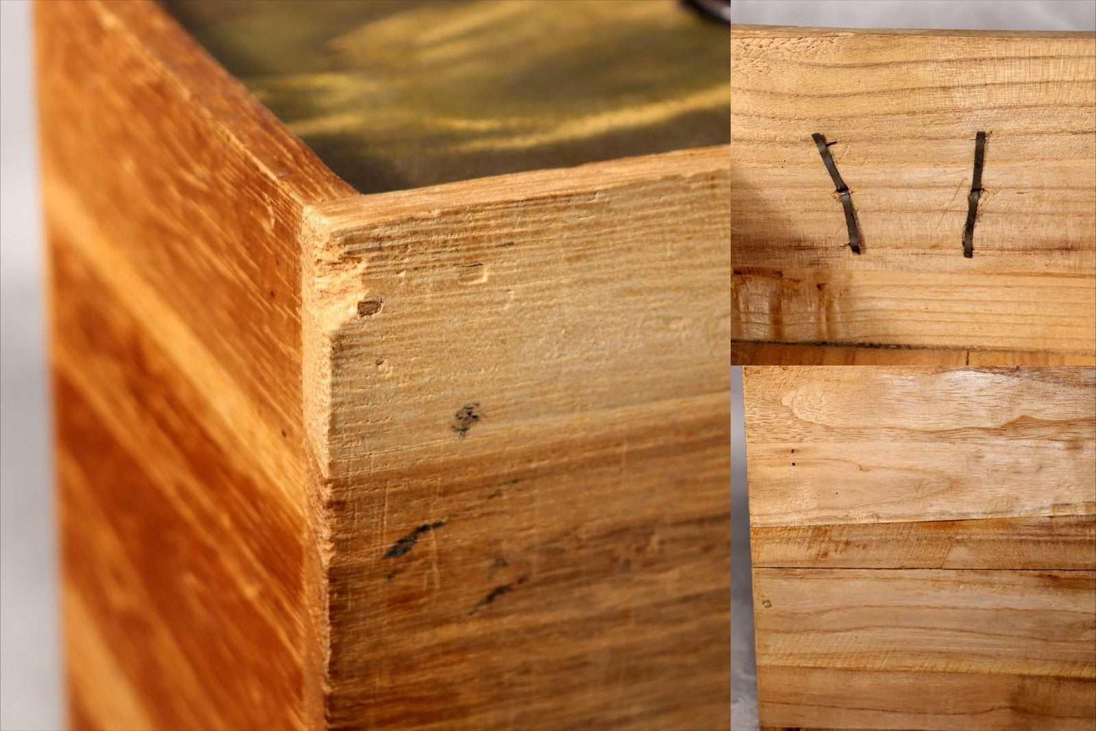 Japanese Vintage Wooden Medicine Box Drawer MidShowa period WBX3379