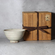 Princess Yi Bangja (Rakuzensai) Pale Grey Korai Ware Matc (Rakuzensai) Signed3