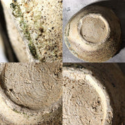 Japanese Antique Tokoname Stoneware Fused Yamajawan Pair Iconic Natural Ash Drip10