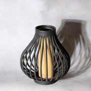 Artistic Japanese Iron Vase "Paris no Mado" (Window of Paris) - Modernist Ikeban2