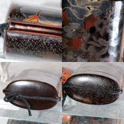 Antique Late Edo Maki-e Inro with Manju Netsuke and Ojime – BOSa759