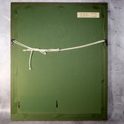 Iwao Akiyama Original Woodblock Print Aoi Yama 1979 Santoka Haiku Fudo Myo-o5