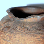 Antique Tokoname Tsubo Jar Muromachi Momoyama Ubakuchi Kiln Mark Wabi Sabi Japan2