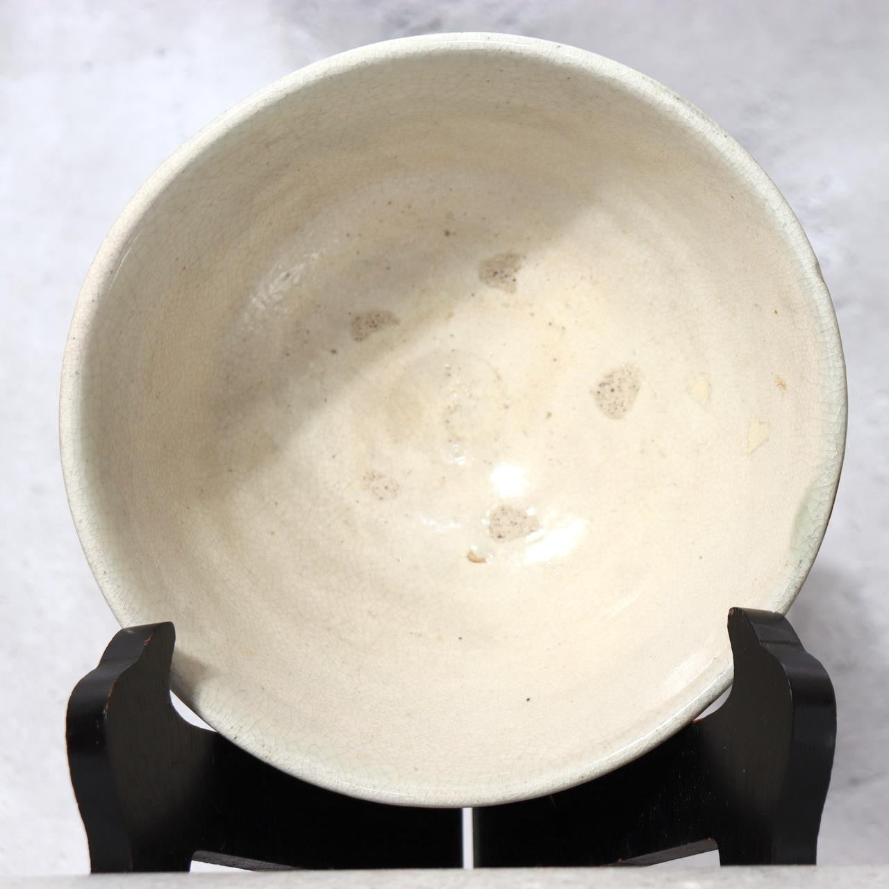 Princess Yi Bangja (Rakuzensai) Pale Grey Korai Ware Matc (Rakuzensai) Signed4