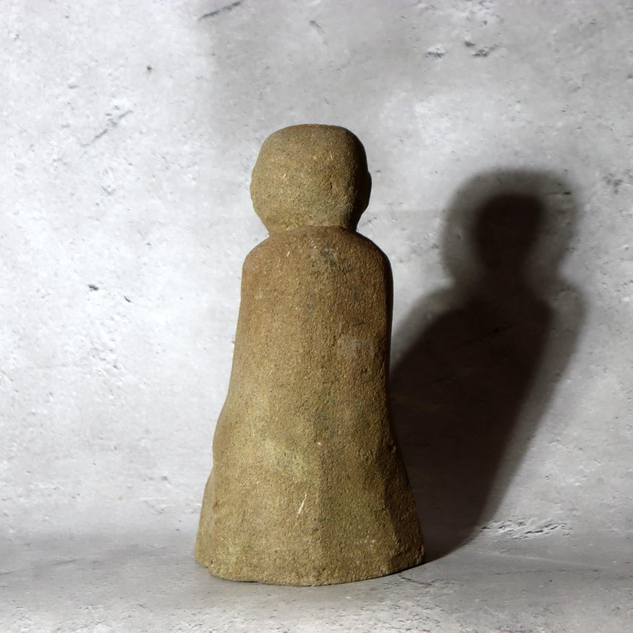 Authentic Japanese Antique Stone Jizo Statue Meiji Era to  Early Showa era7