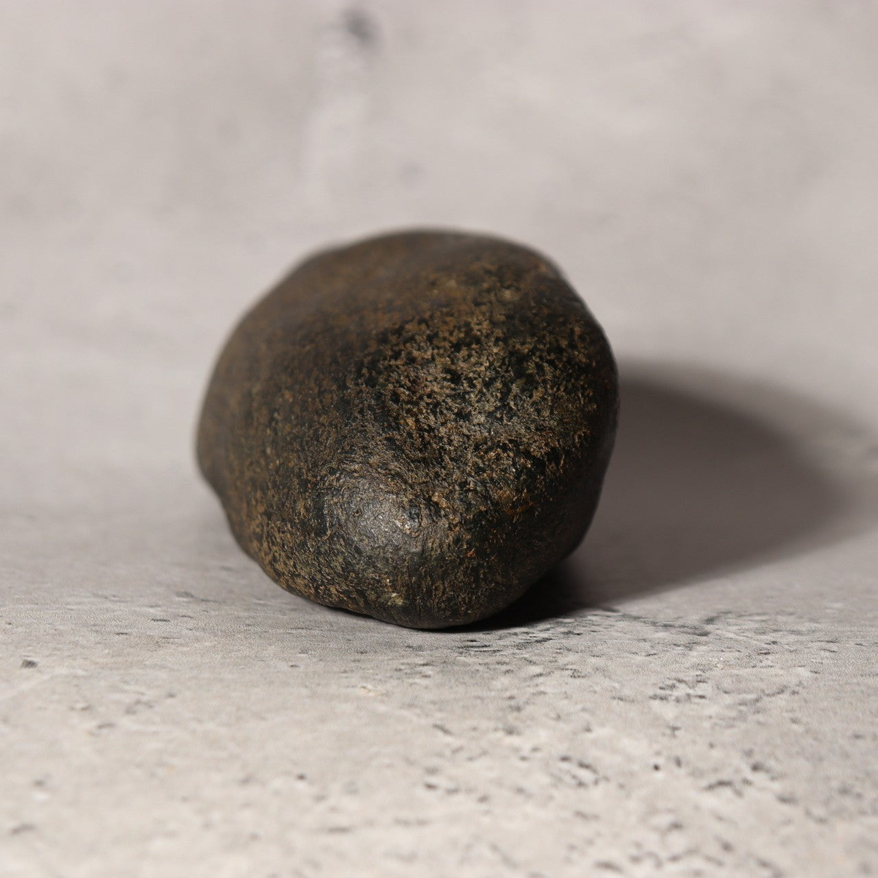 Japanese Suiseki Viewing Stone Genkai Jizo Buddha Figure 1976 Signed Daiza SS22313