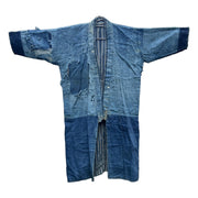 Antique Japanese Indigo Boro Noragi Jacket Patchwork Early Meiji BRKW1730