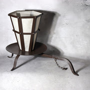 Japanese-Style Lantern Object with Shikomi-Inspired Removable Iron Handle16
