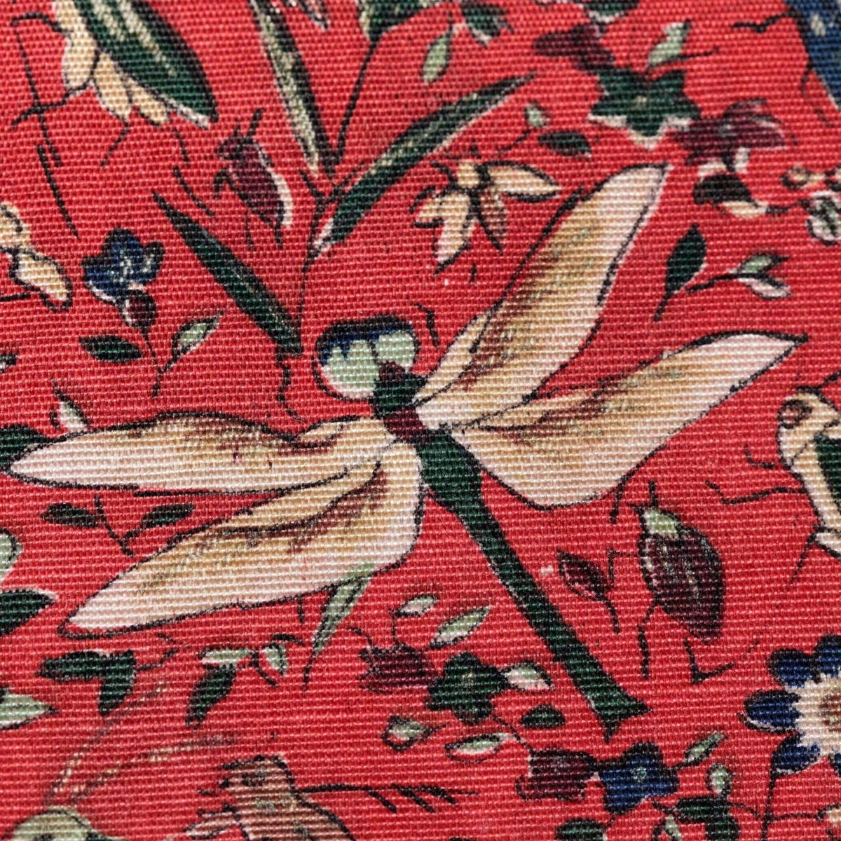 Vintage Japanese Kami-ire Pouch Insects Butterfly Ship Clasp3
