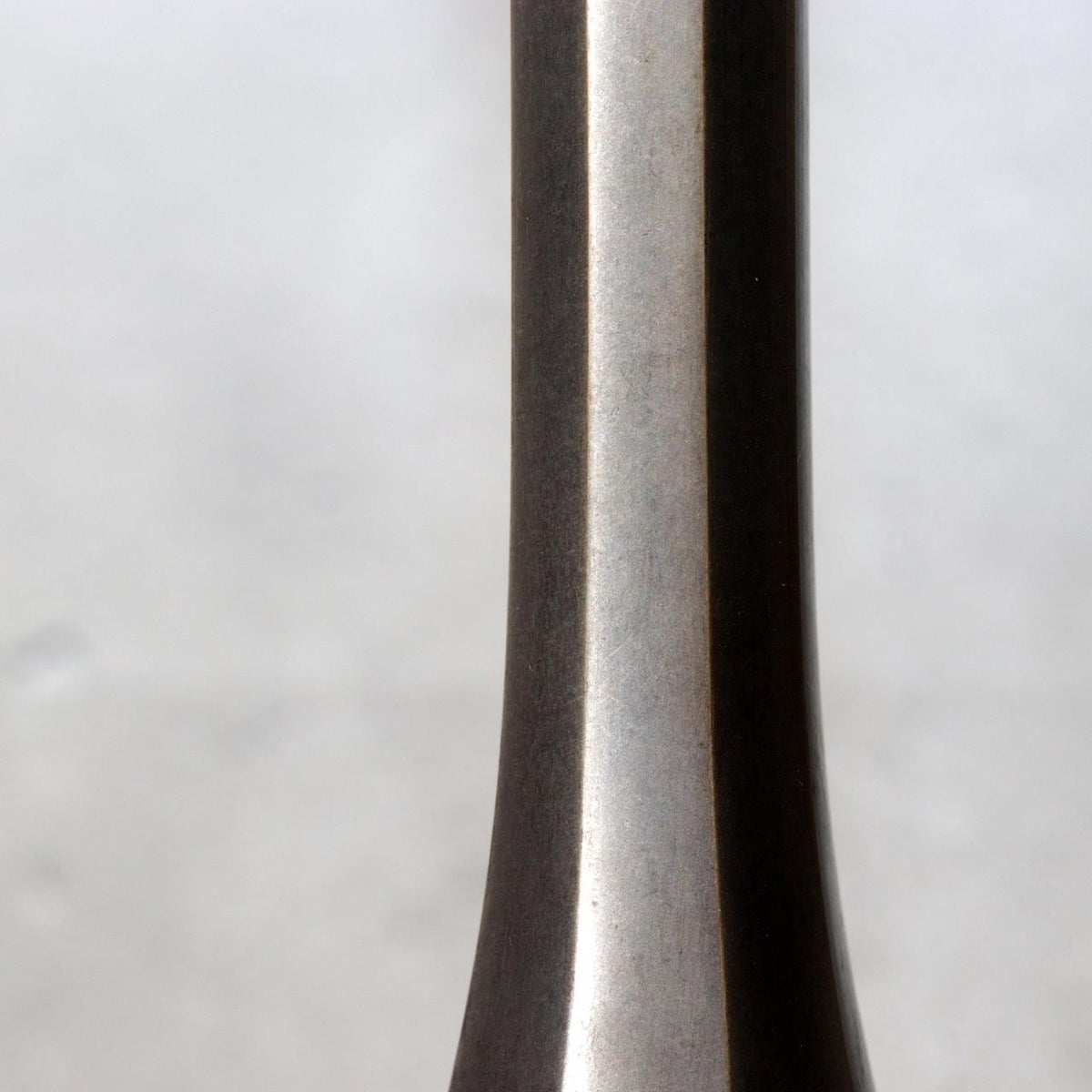 Japanese Sahari Bronze Vase Octagonal Crane Neck Soshin Ichinose BV77211