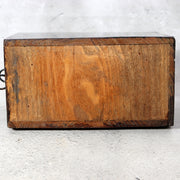 Antique Japanese Lacquer Drawer Box - Natural Urushi Bakumatsu Meiji Era WO58212