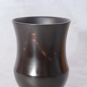 Japanese Solid Bronze Bud Vase by Gyokusen - with Mismatched Wooden Box13