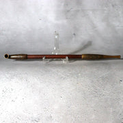Meiji Period Japanese Kiseru Bamboo Smoking Pipe Dragon Relief WO64013