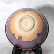 Japanese Kujaku Peacock Tenmoku Matcha Tea Bowl Chawan Matsuyama Gaei Box5