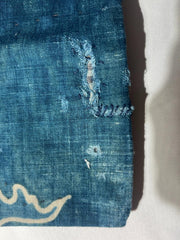 Antique Japanese Kofu Indigo Tsutsugaki Cloth Bag Old Textile BRKW190This is an10