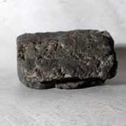 Kyoto Yase Maguro-ishi Natural Suiseki Viewing Stone Rosewood Base Box SS465