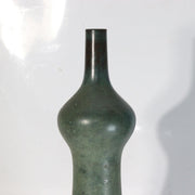 Vintage Japanese Copper Flower Vase Unique Shape Suibyo Water Jug12