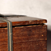 Antique Korean Celadon Tea Bowl Early Joseon Dynasty Sunakodai Kintsugi Box18