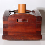 Antique Japanese Zelkova Wood Tabako bon Smoking Box Large WO6227