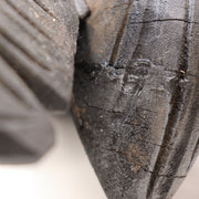 Japanese Wood Carved Tai Sea Bream Fish Jizaikagi Yokogi Hearth Hook WO5417