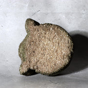 Rustic Japanese Folk Art Hand-Carved Pumice Stone Frog Figurine Kaeru SDB1378