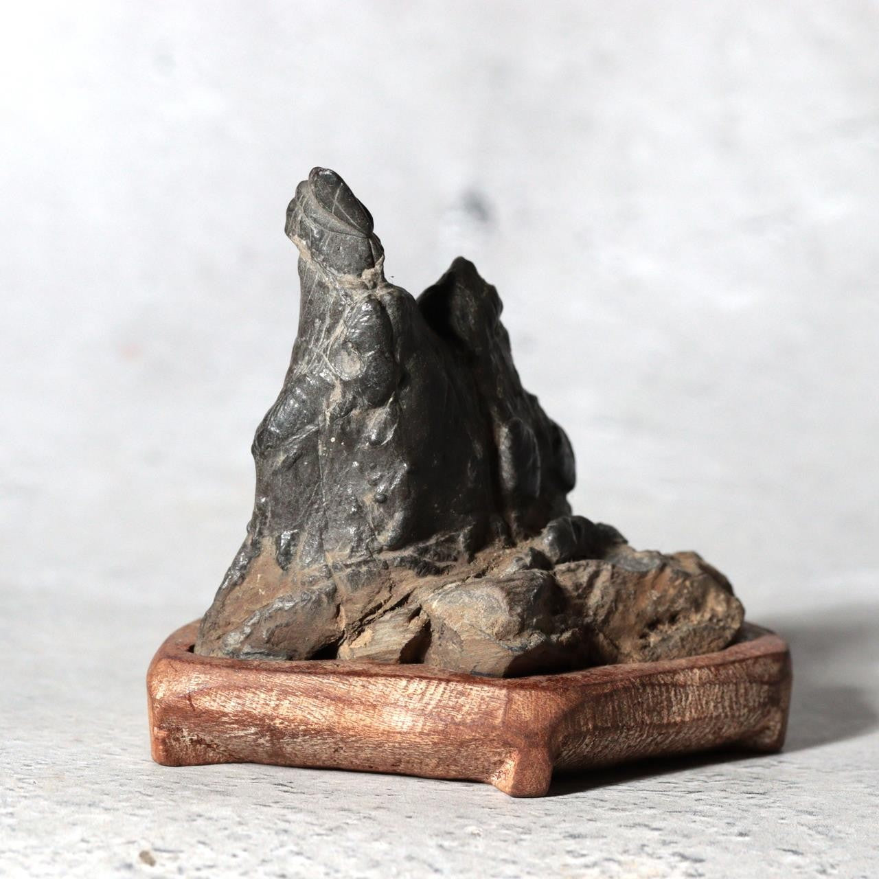 Japanese Suiseki Viewing Stone Miniature Mountain Scholar Rock SS2360