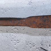 Authentic Edo Period Japanese Samurai Tessen Solid Iron Fan 33cm Daimyo Artifact12