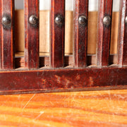 Antique Japanese Wooden Screen Tsuitate Byobu Folding Lattice Partition WO50411