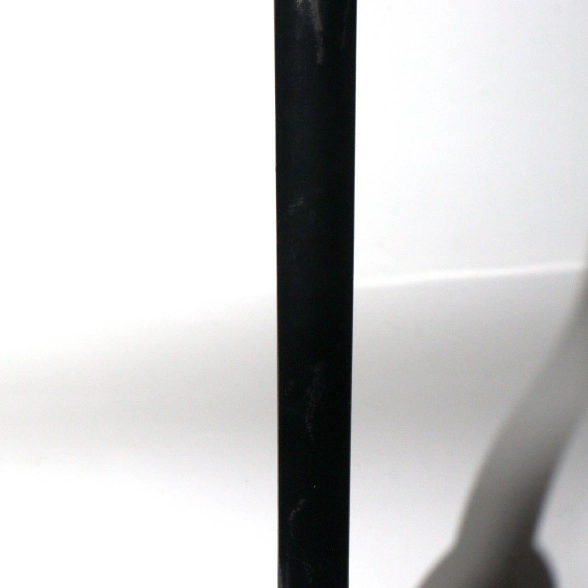 Vintage Japanese Black Lacquer Makie Vertical Sword Stand Katana Kake Landscape13