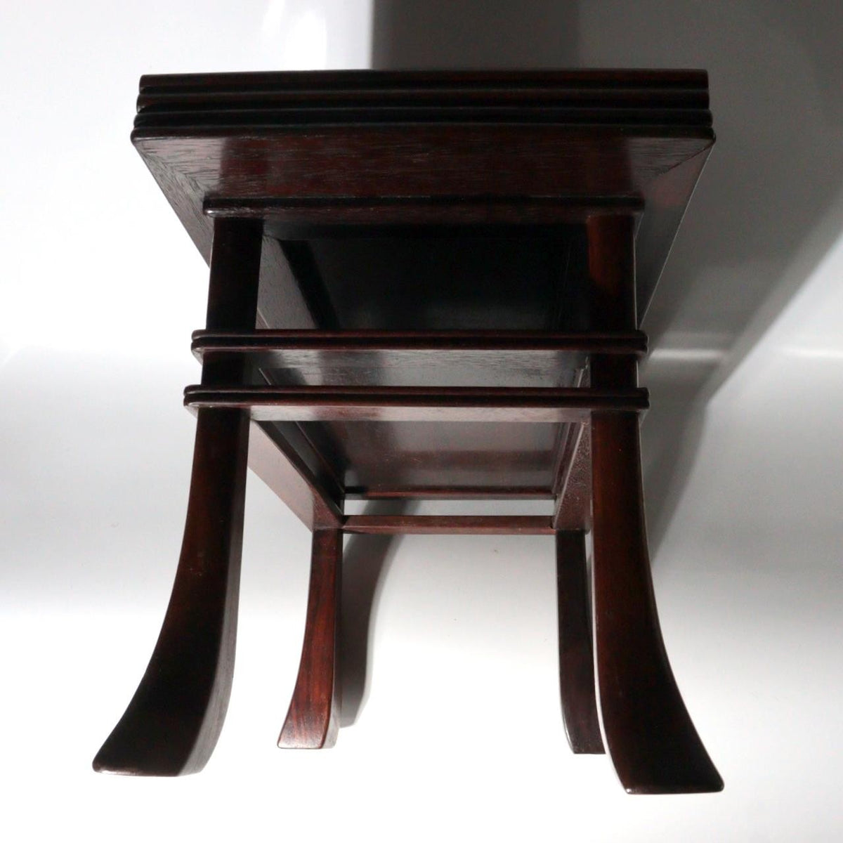 Vintage Japanese Hardwood Display Stand Daiza for Suiseki Bonsai WO6708