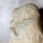 Japanese Antique Stone Monkey Statue Saru God Garden Ornament Zen Bonsai Folk Ar12