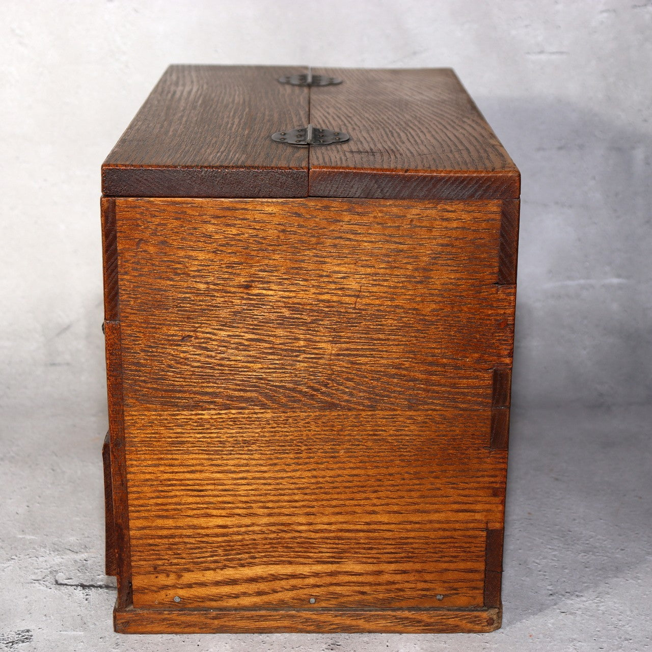 Japanese Wooden Sewing Box Haribako Tansu Chest Drawers WBX3336