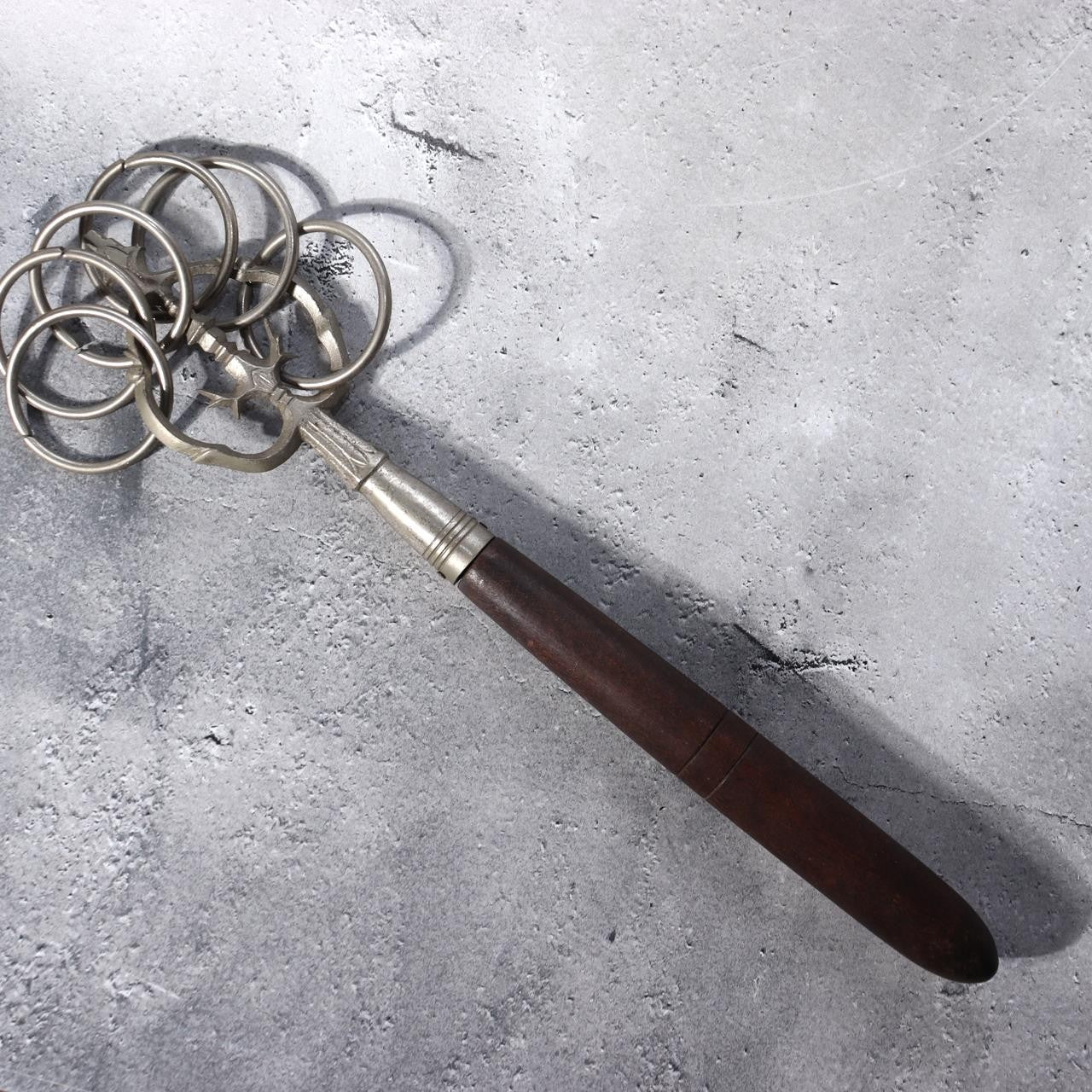 Japanese Handheld Shakujo - Buddhist Monk Staff 6-Rings Pilgrimage BT2454