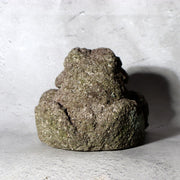 Rustic Japanese Folk Art Hand-Carved Pumice Stone Frog Figurine Kaeru SDB1379