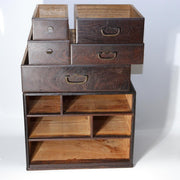 Japanese Mulberry Wood Ko-Hikidashi Small Chest Hidden Secret Compartment 37cm11