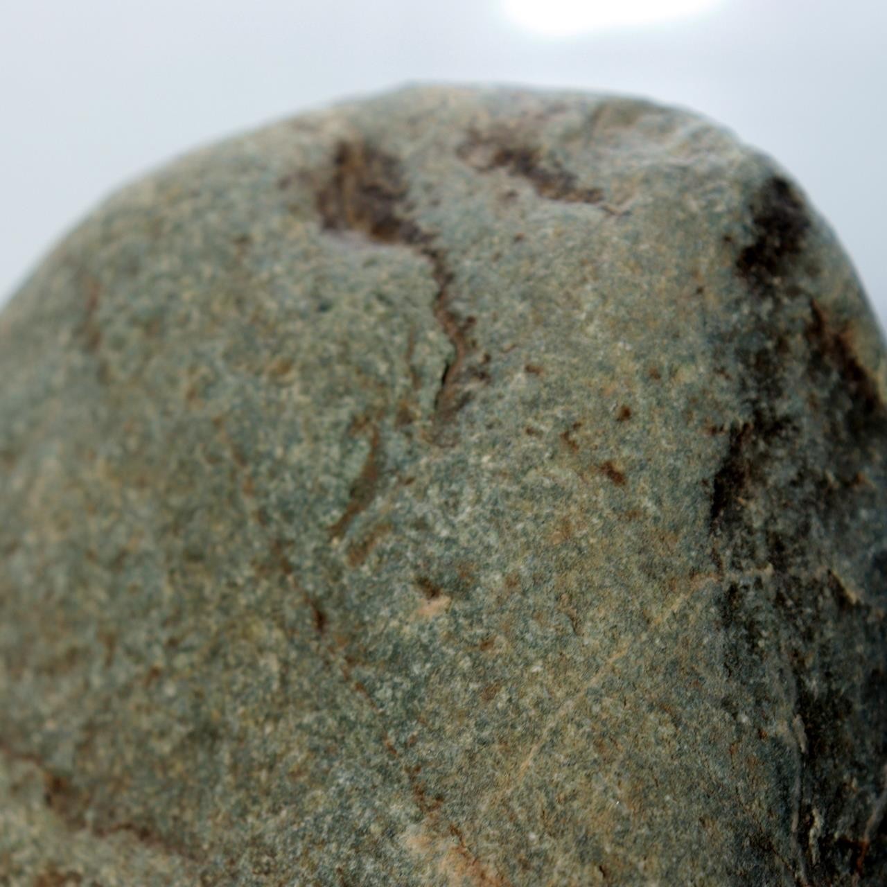 Vintage Japanese Suiseki Viewing Stone with Carved Wooden Daiza Base13