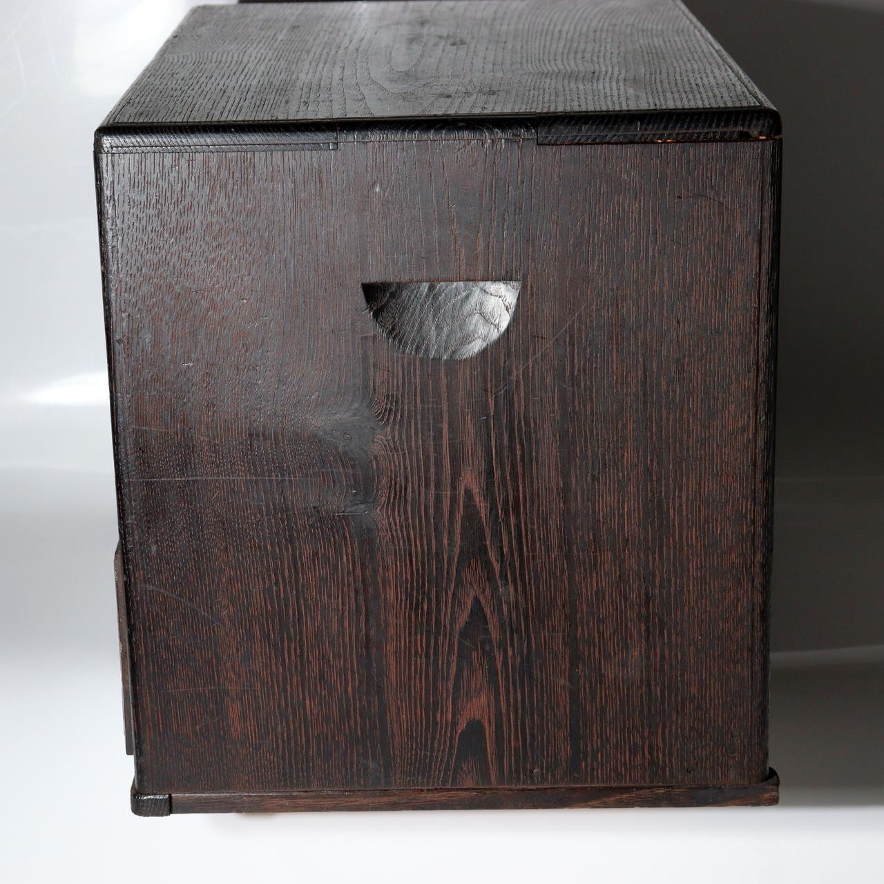 Japanese Mulberry Wood Ko-Hikidashi Small Chest Hidden Secret Compartment 37cm9
