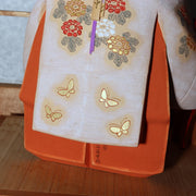 Japanese Vintage Hakata Doll Noh Nonomiya Clay Statue Mizuochi Chu Signed 41cm17