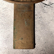 Japanese Antique Bronze Mirror Crane Turtle Pine Tree Tenkaichi Signed 30cm 680g16